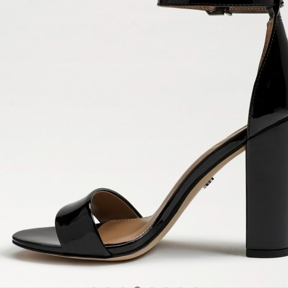 Sam Edelman 8 1/2 Wide Black Dress Sandal - Picture 7 of 7